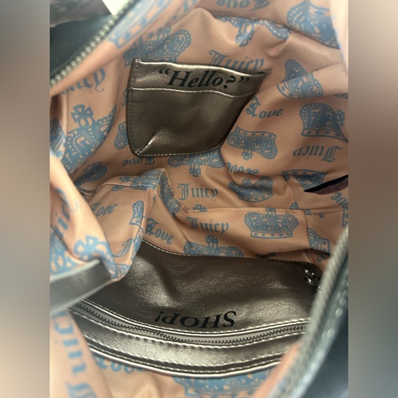 Viral Juicy Couture UK Black Hobo Bag - Picture 11 of 11